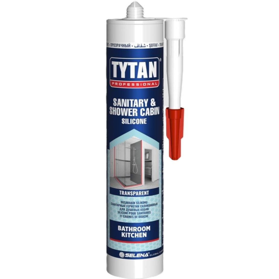 TYTAN DUŞAKABİN SİLİKONU ŞEFFAF 280 ML